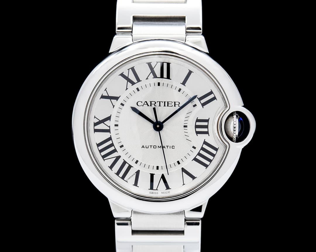 Image of Cartier WSBB0048 Ballon Bleu 36MM SS Silver Dial