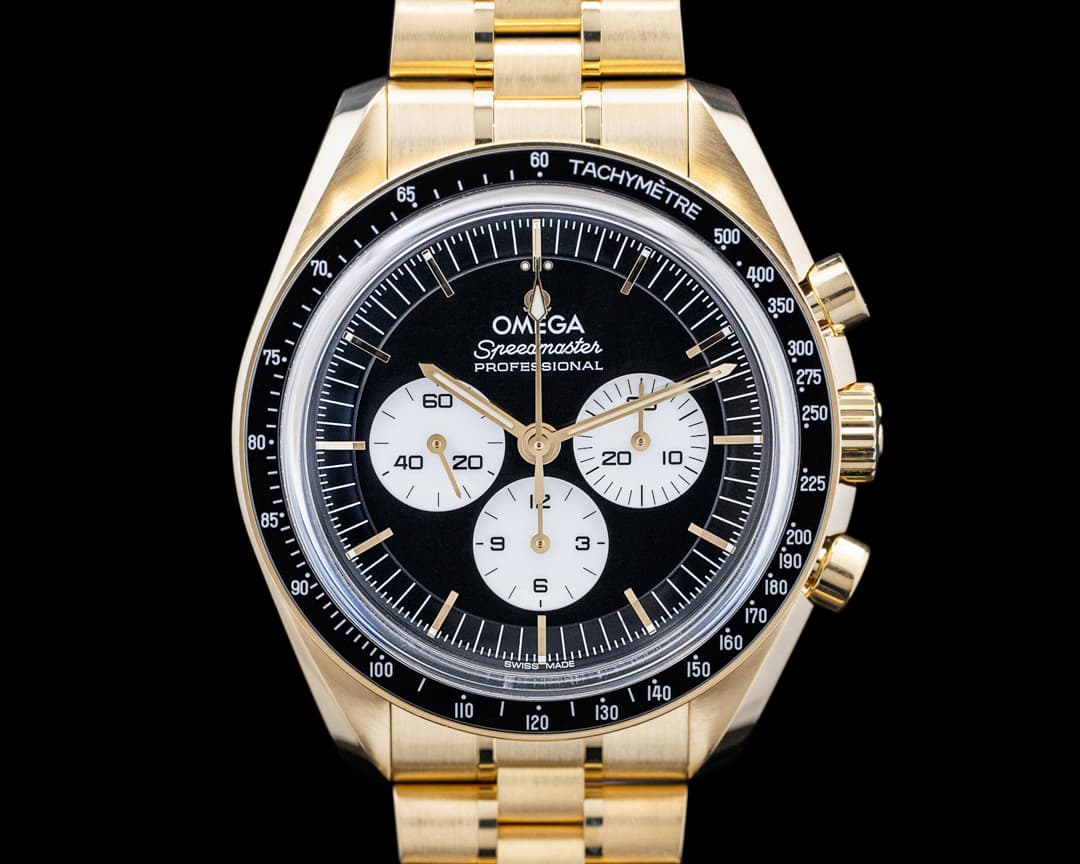 Image of Omega Speedmaster Moonwatch Professional 18K Moonshine Gold Black Dial 2026