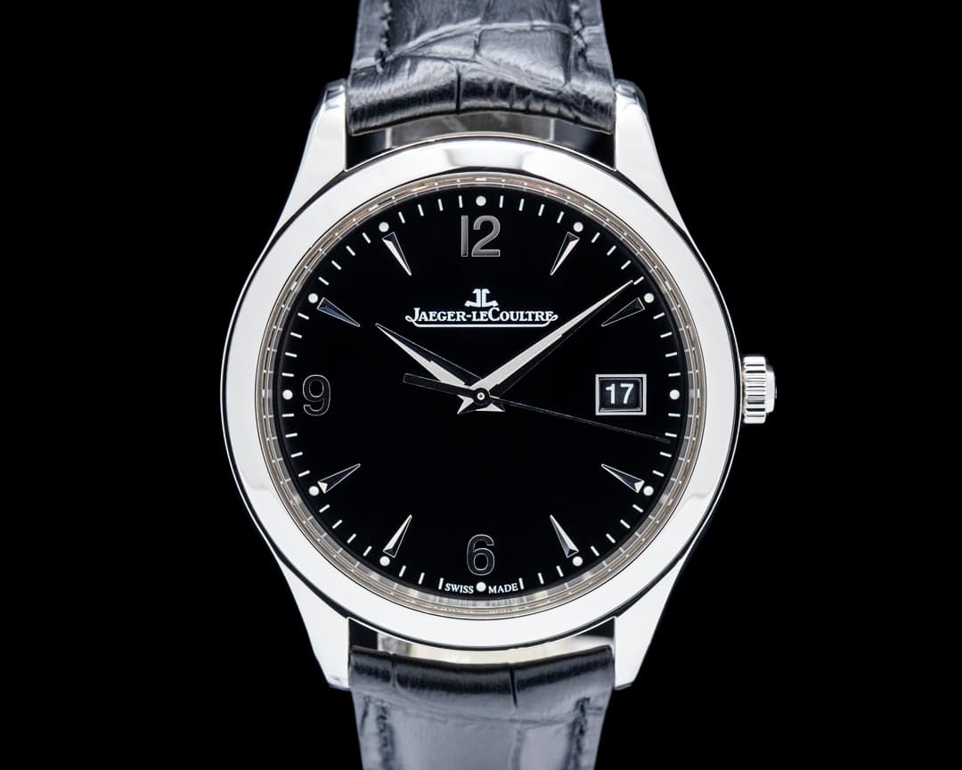 Jaeger LeCoultre Q1548470 Master Control Date SS Black Dial