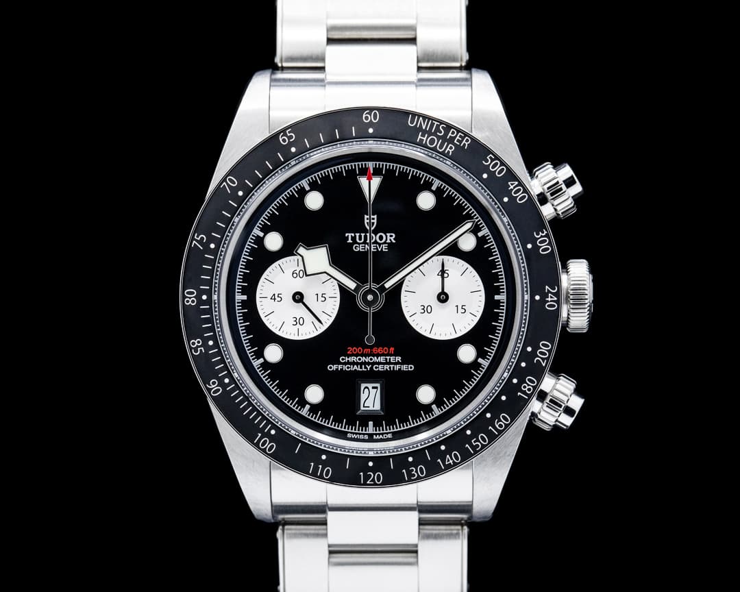 Tudor 79360N Black Bay Chronograph SS Black Dial