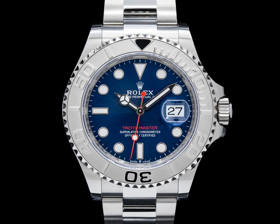Image of Rolex 126622 Yacht-Master 40MM Platinum Bezel SS Blue Dial 2026 UNWORN