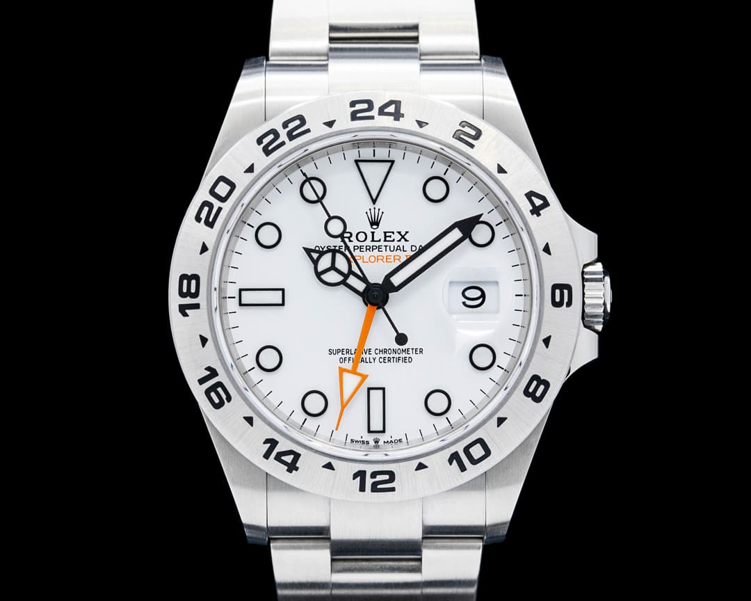 Rolex 226570 Explorer II SS White Dial