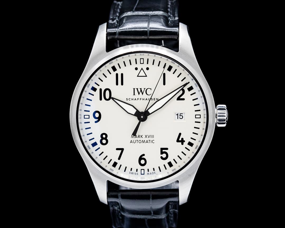 IWC IW327012 Pilot's Watch Mark XVIII SS Silver Dial
