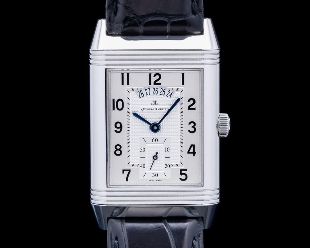 Jaeger LeCoultre Q3748421 Grande Reverso Duo SS Silver Dial