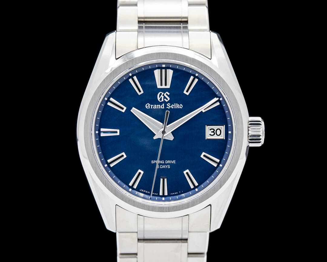 Image of Grand Seiko SLGA019 Evolution 9 Titanium Blue Dial 2025