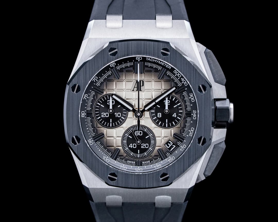Image of Audemars Piguet 26420SO Royal Oak Offshore SS Smoked Brown Dial