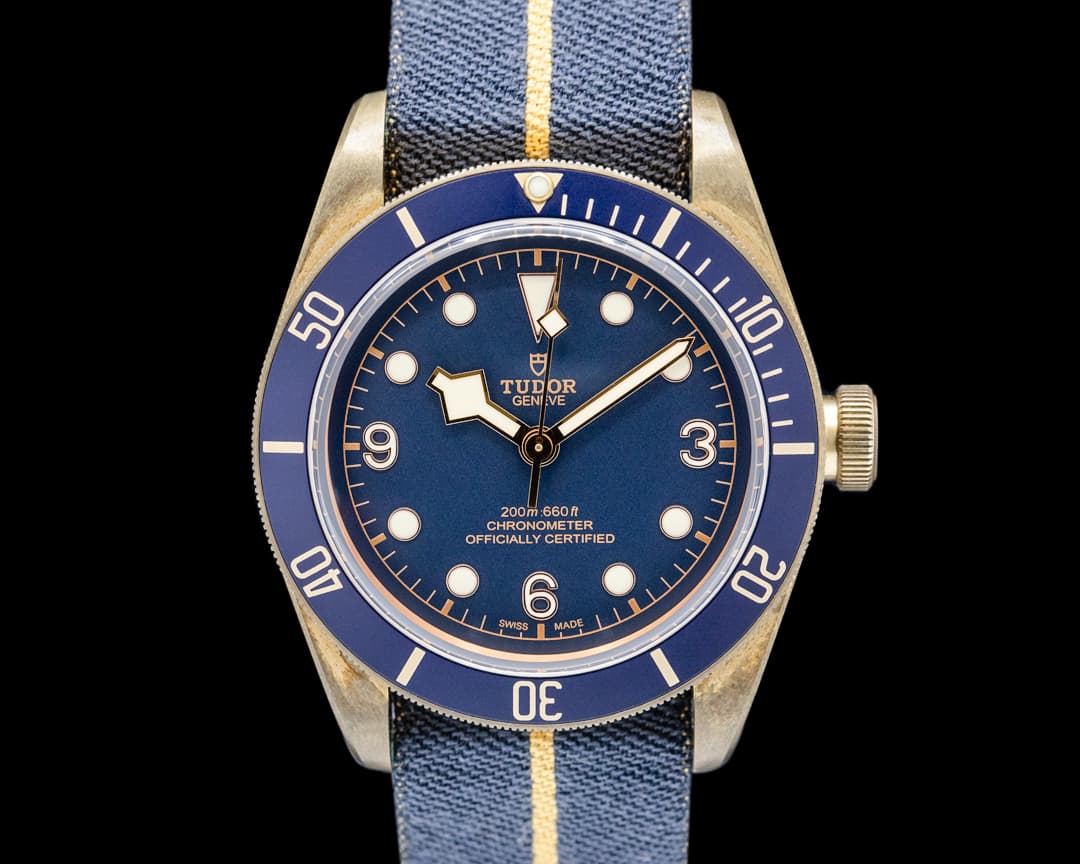 Image of Tudor 79250BB Black Bay Bronze Bucherer Blue Dial