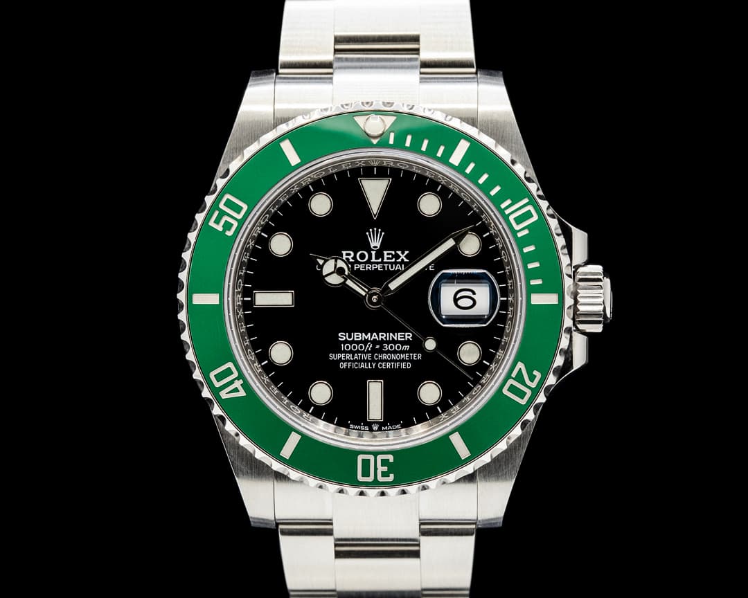 Image of Rolex 126610LV Submariner Date "Starbucks" SS Black Dial