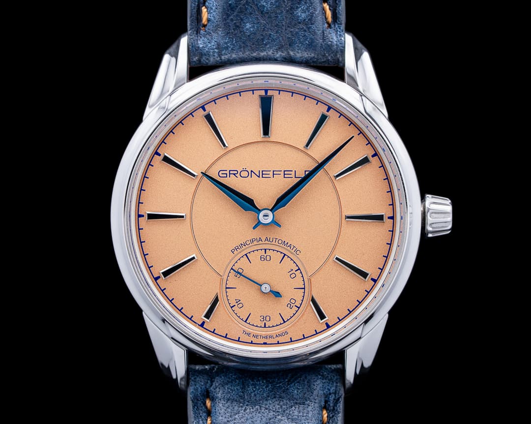 Image of Gronefeld 1941 Principia Salmon SS Silver Dial