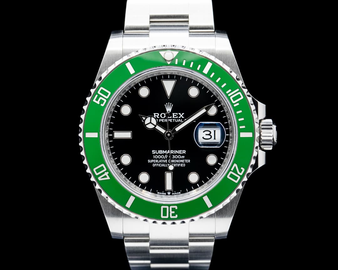 Image of Rolex 126610LV Submariner Date "Starbucks" SS Black Dial
