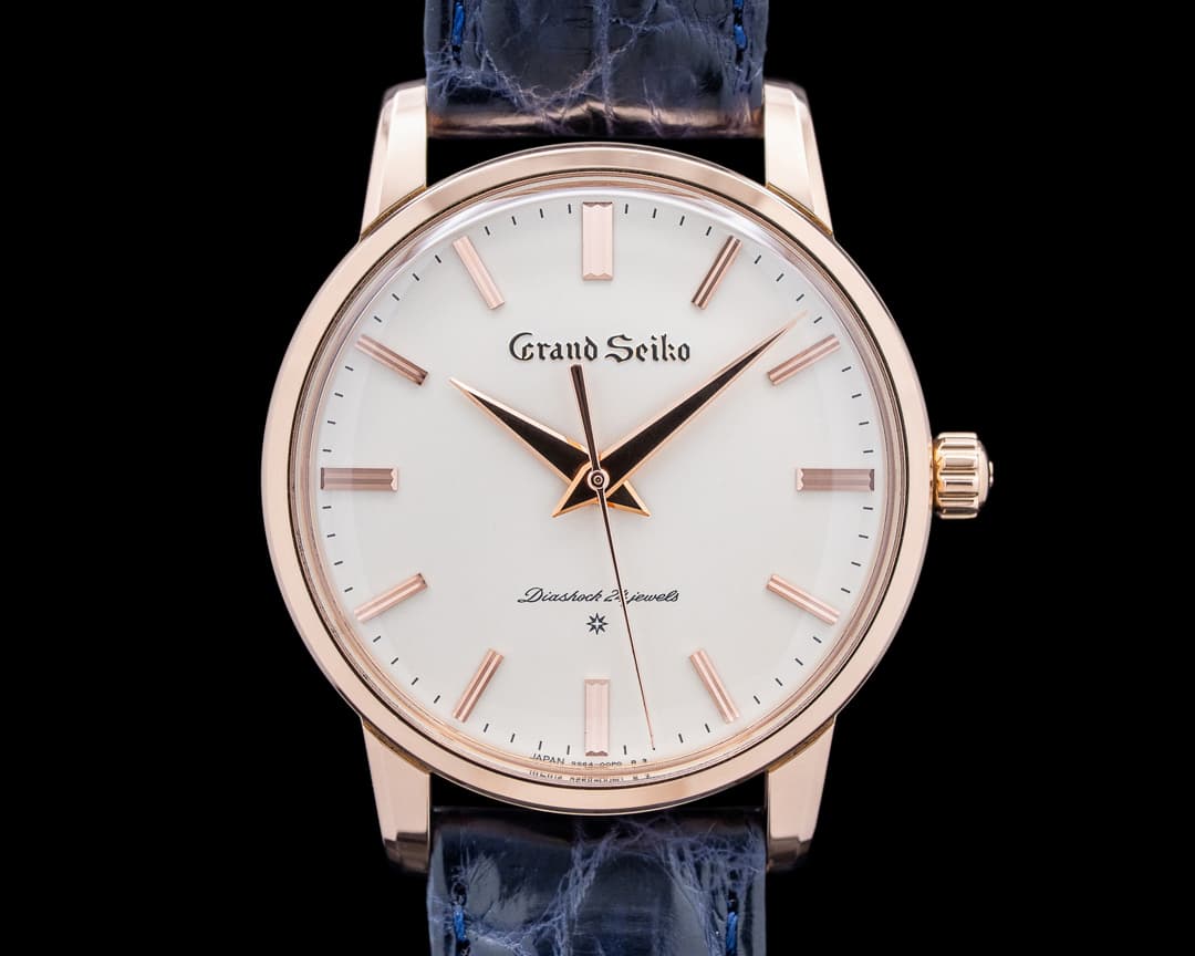 Grand Seiko Elegance Collection "140th Anniversary" 18K Rose Gold Cream Dial 2024