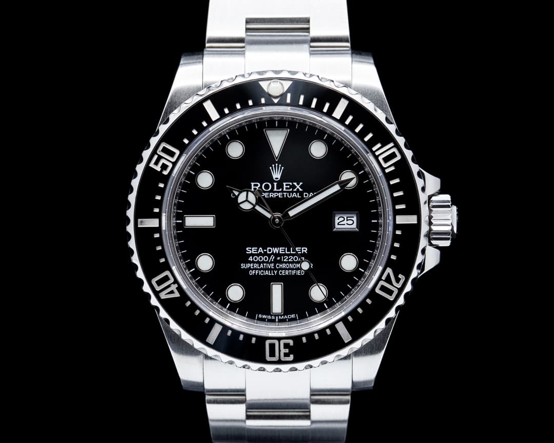 Rolex 116600 Sea-Dweller SS Black Dial