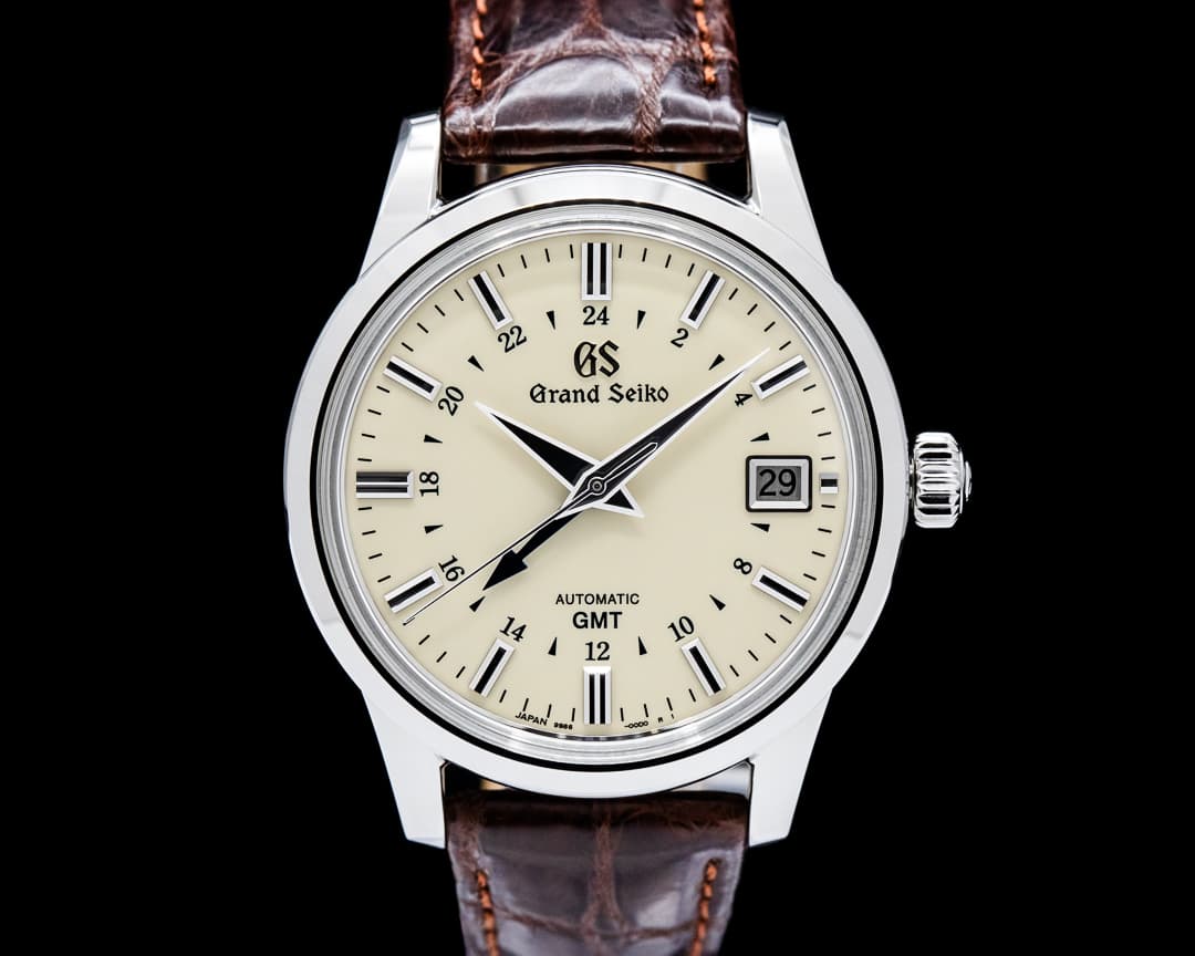 Grand Seiko SBGM221 Elegance GMT SS Cream Dial 2025
