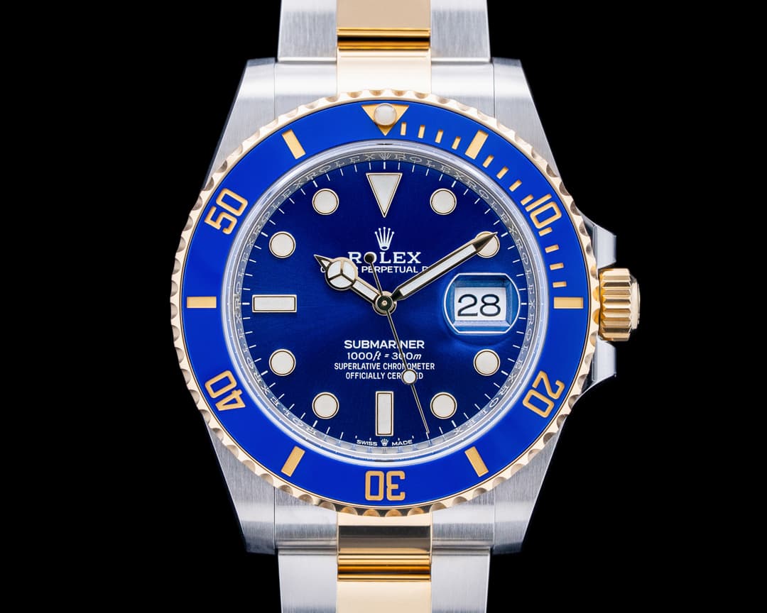 Rolex 126613LB Submariner Date SS / 18K YG Blue Dial