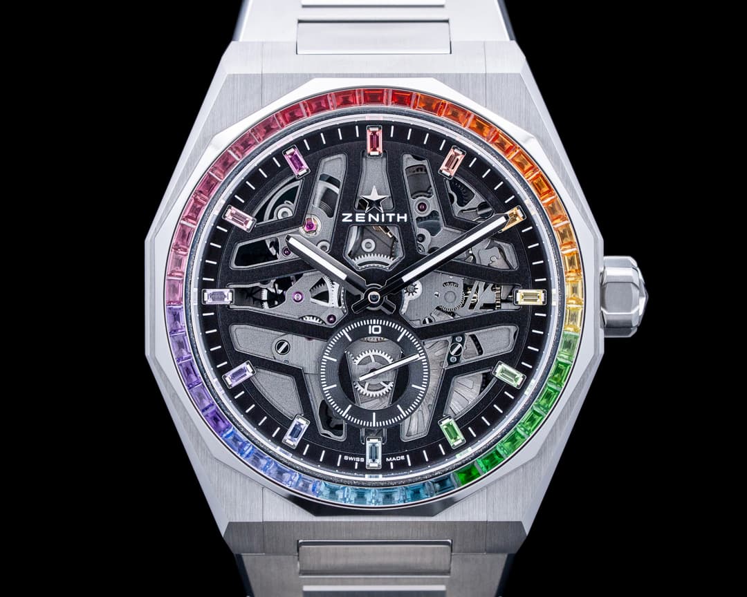 Image of Zenith DEFY Skyline "Bhindi Edition" SS Skeleton Dial LIMITED