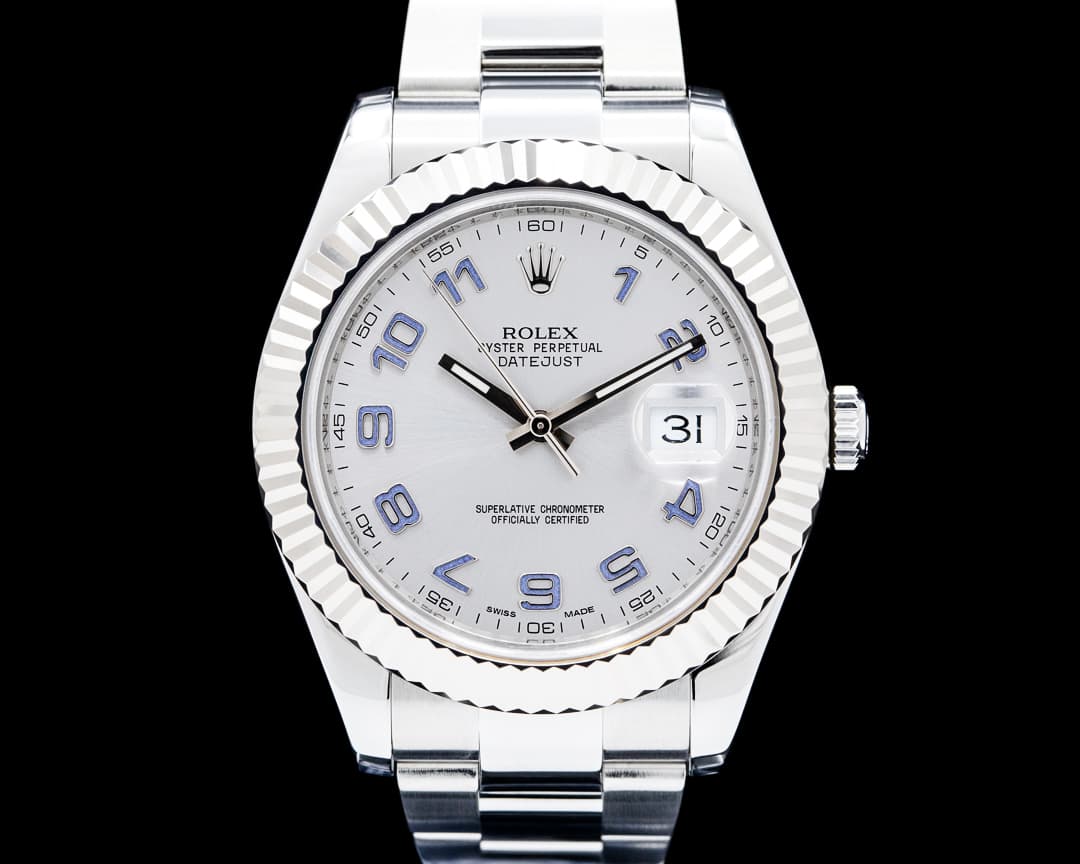 Image of Rolex 116334 Datejust II SS Rhodium Gray Arabic Dial