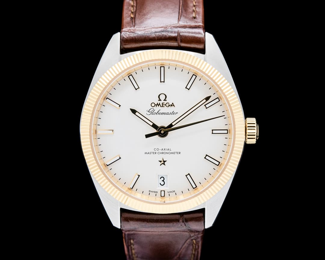 Omega Constellation Globemaster SS / 18K YG Silver Dial 2025