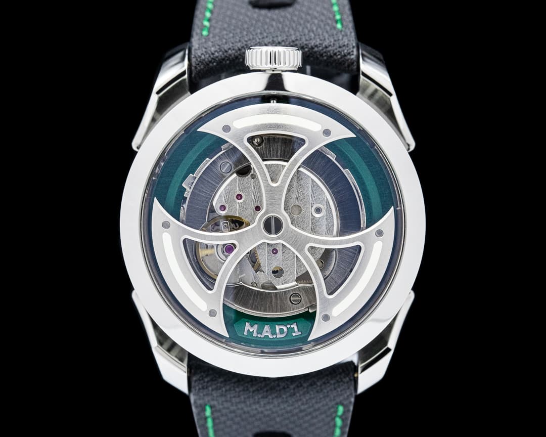 Image of MB&F M.A.D. 1S SS Green Dial