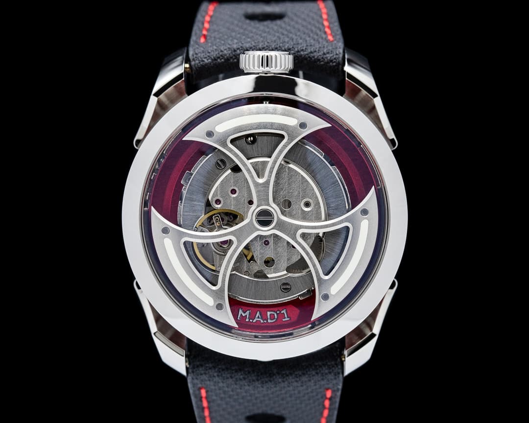 Image of MB&F M.A.D. 1 SS Red Dial