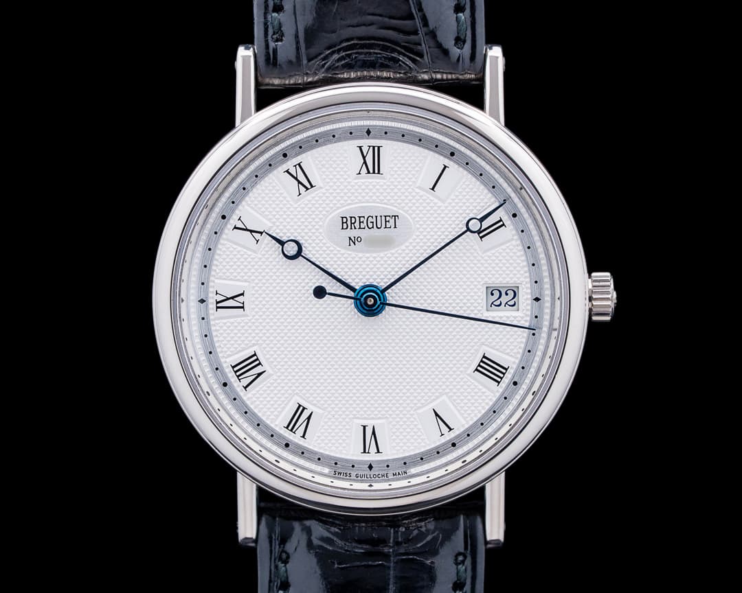 Breguet 5910BB Classique 18K White Gold Silver Dial