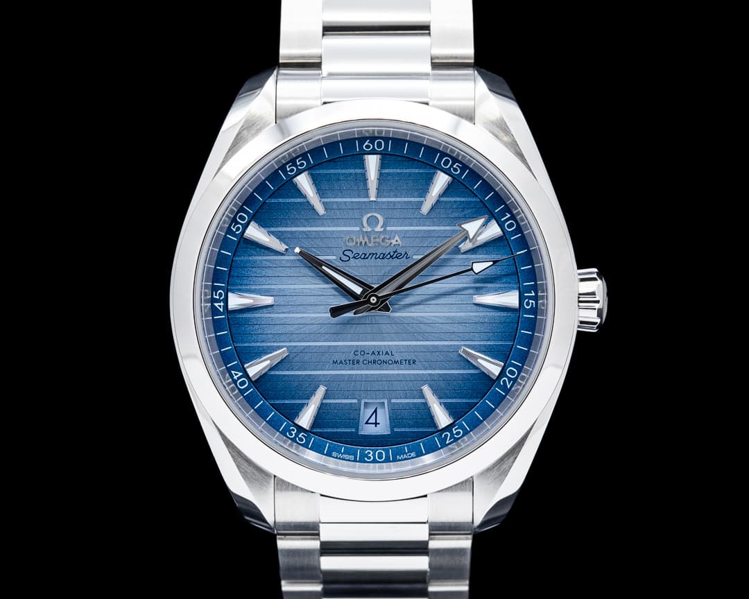 Omega Seamaster Aqua Terra 150M Summer Blue SS Blue Dial