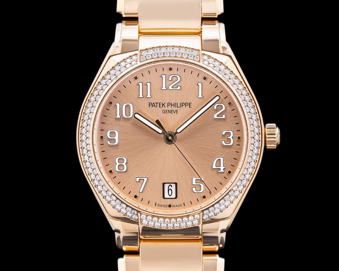 Patek Philippe 7300/1200R Twenty~4 Automatic 18K Rose Gold Rose Dial