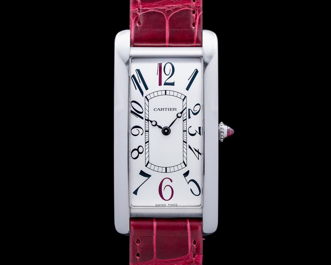 Cartier Tank Cintree "MILANO EDITION" Platinum Silver Dial