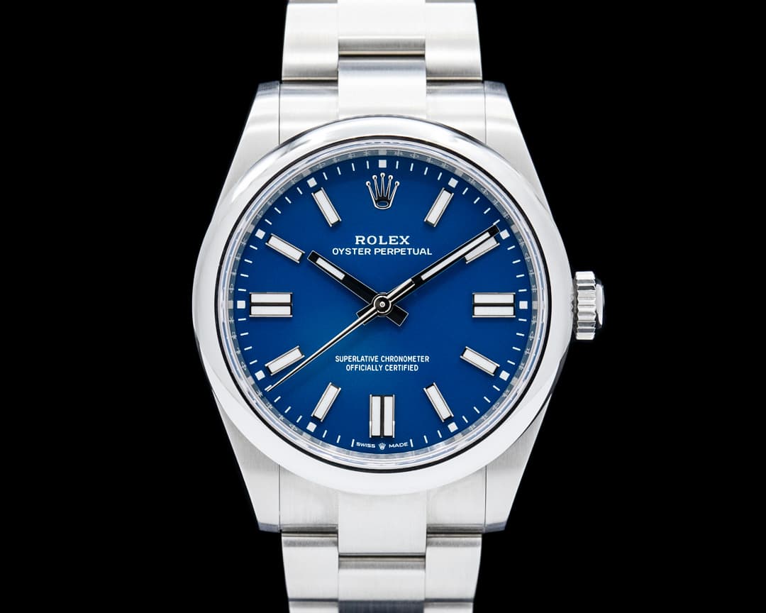 Image of Rolex 134300 Oyster Perpetual 41 SS Blue Dial 2026 UNWORN