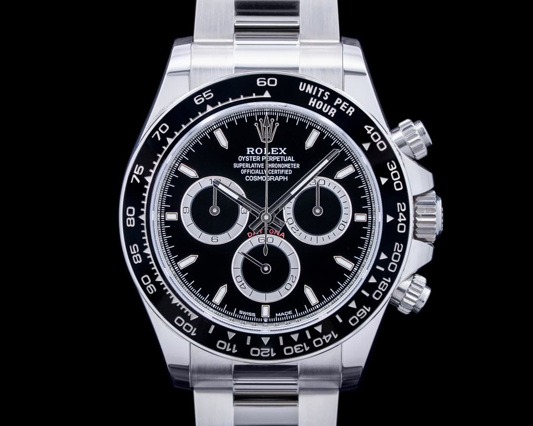 Rolex 126500LN Daytona SS Black Dial 2025