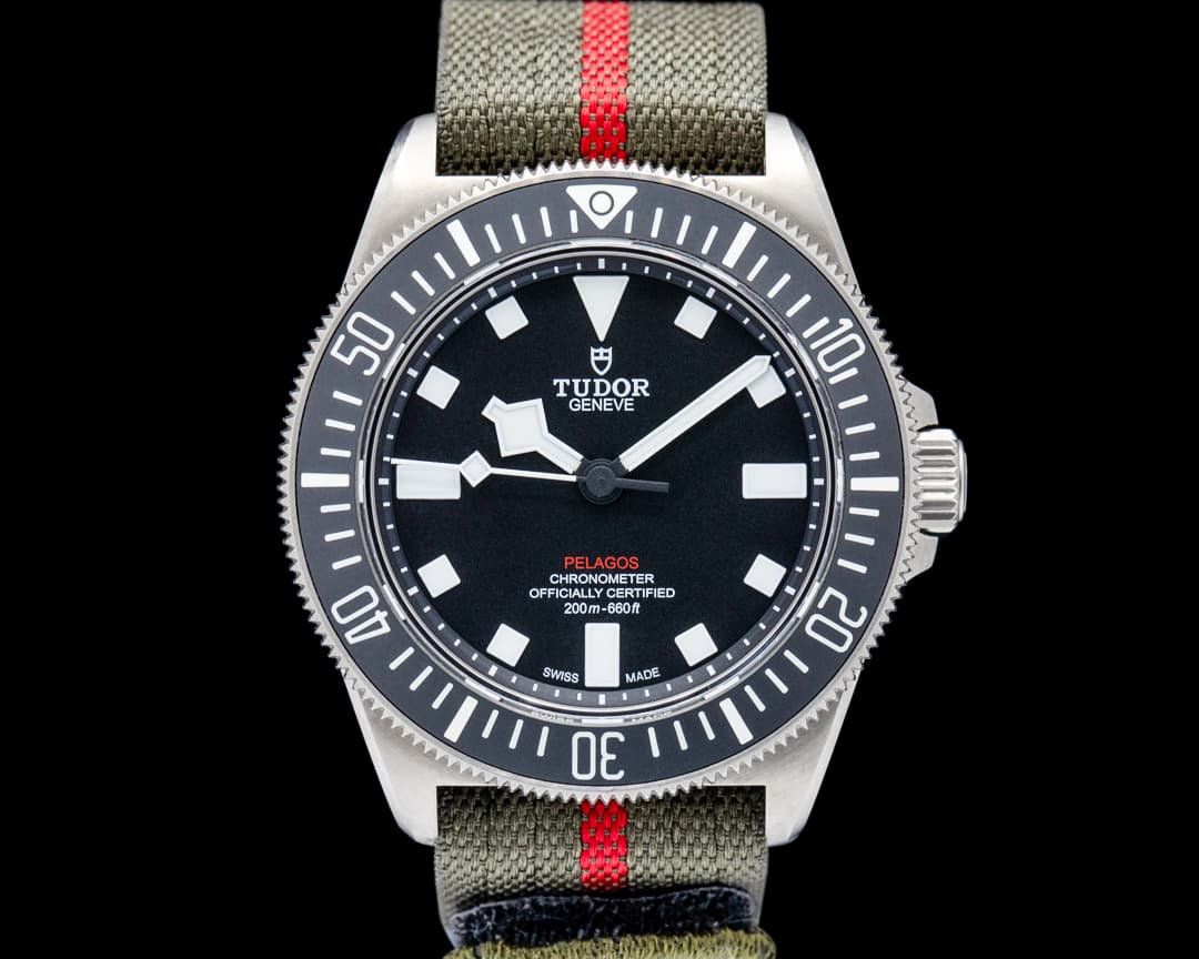 Tudor 25717N Pelagos FXD Titanium Black Dial
