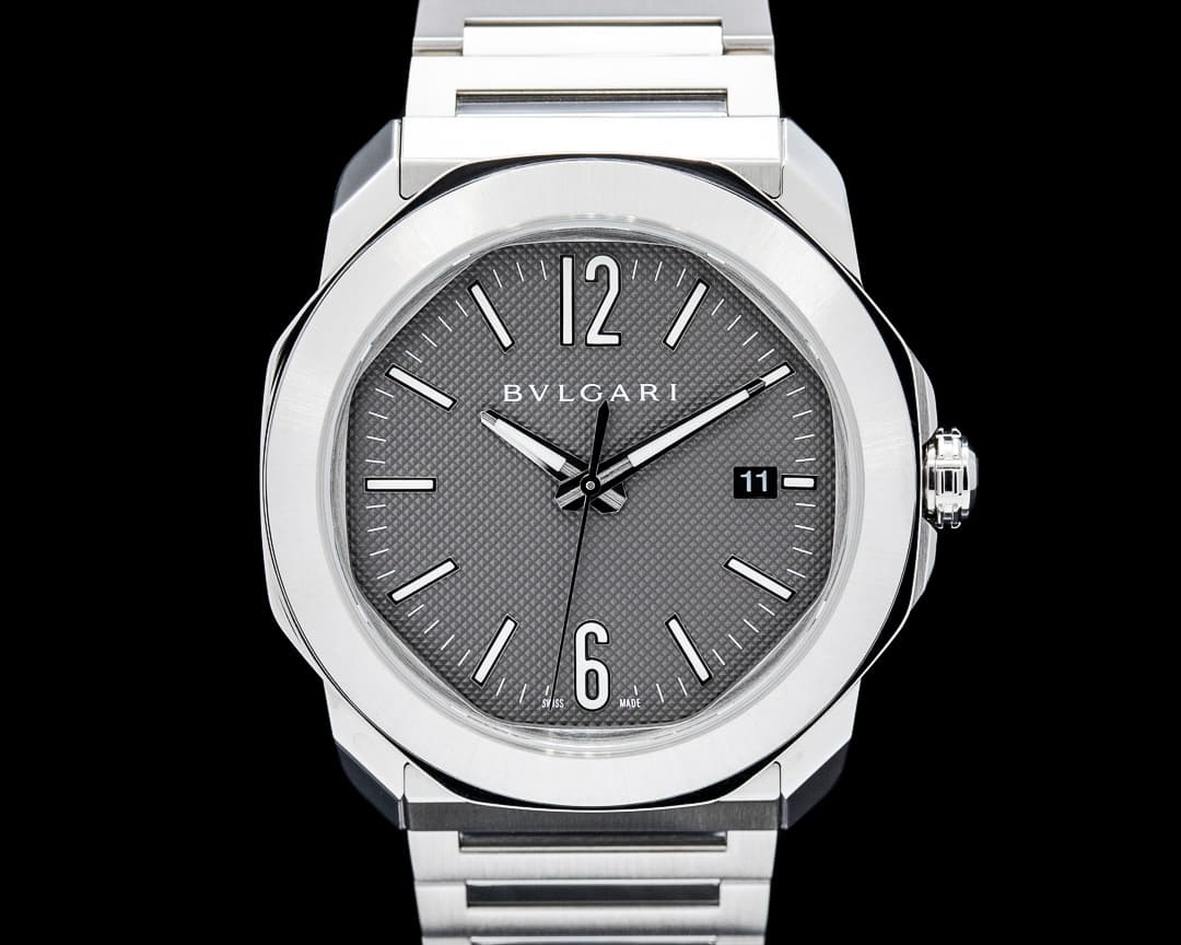 Image of Bulgari 103740 Octo Roma SS Gray Dial 2025