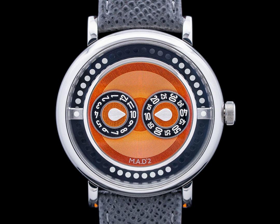 MB&F M.A.D.2 SS Orange Dial
