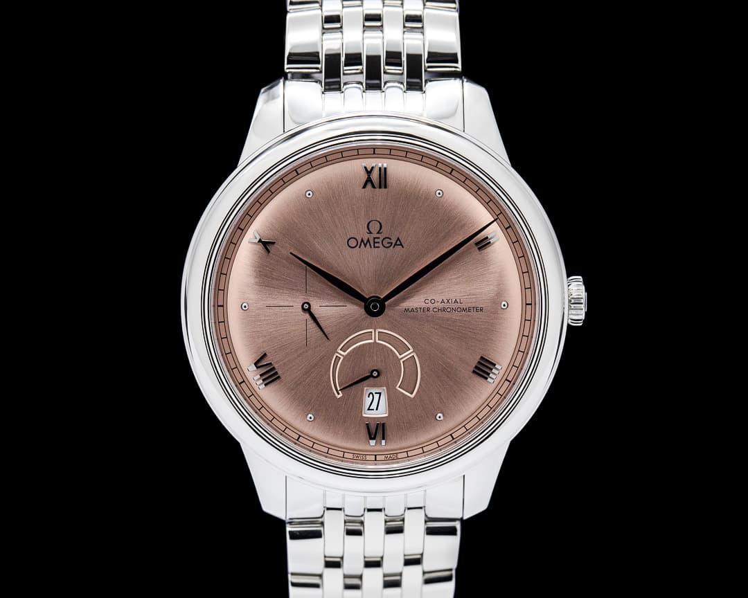 Image of Omega De Ville Prestige Power Reserve SS Salmon Dial