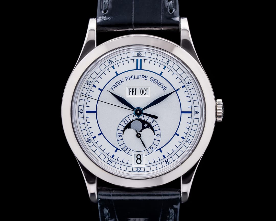 Patek Philippe 5396G Annual Calendar 18K White Gold Silver Dial