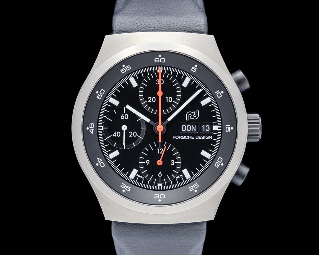 Image of Porsche Design Chronograph 1 GP 2023 Edition Titanium Black Dial LIMITED