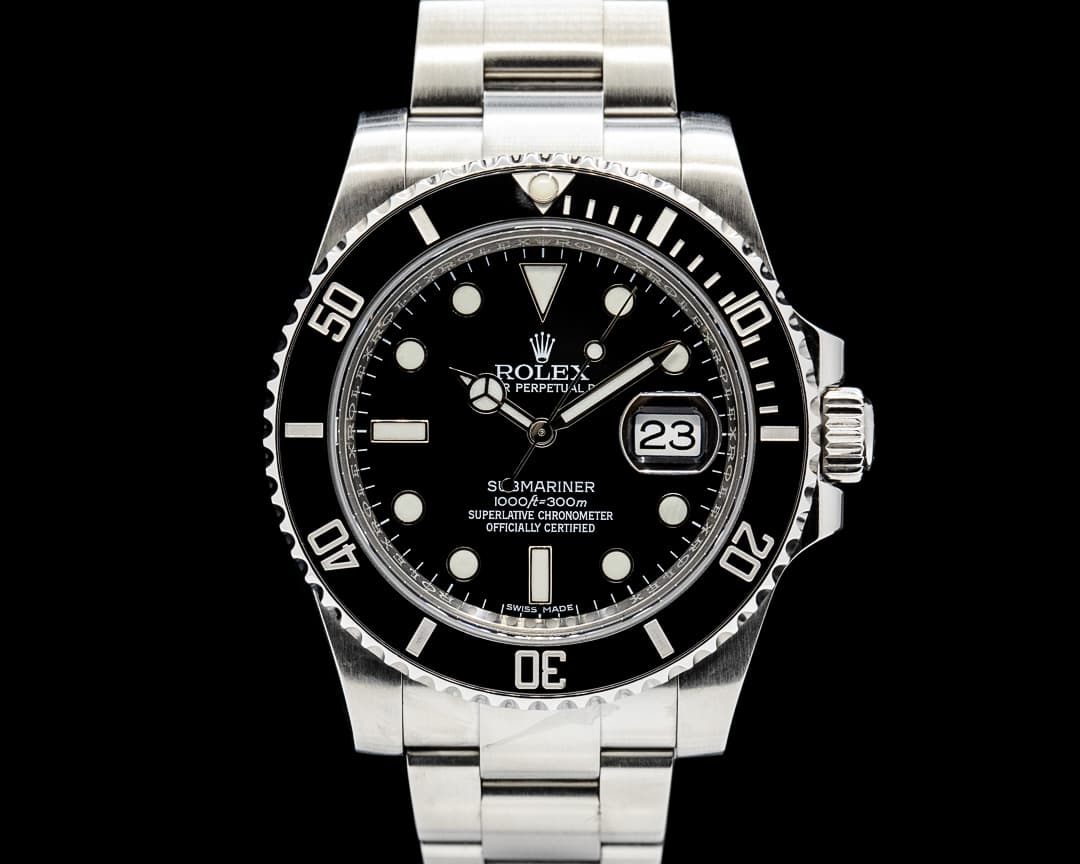 Image of Rolex 116610LN Submariner Ceramic SS Black Dial