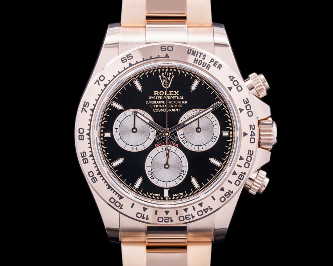 Image of Rolex 126505 Daytona 18K Everose Gold Black Dial