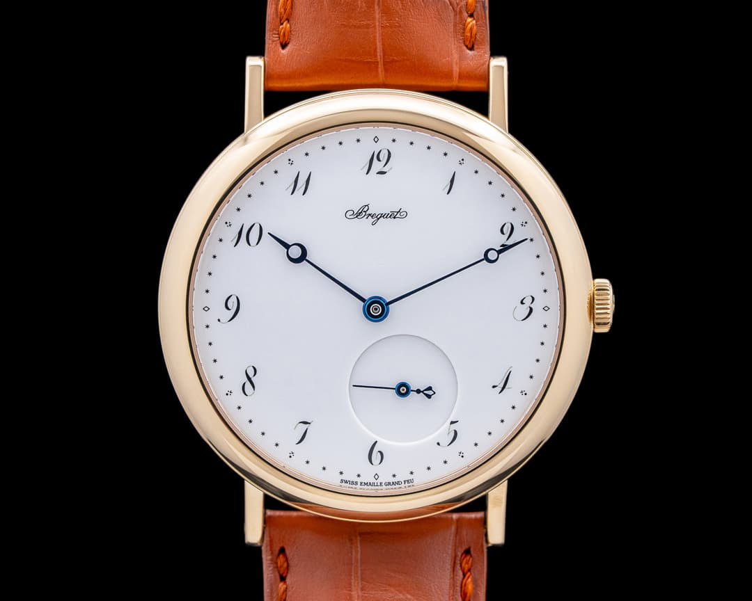 Image of Breguet 5140BA Classique 18K Yellow Gold White Dial