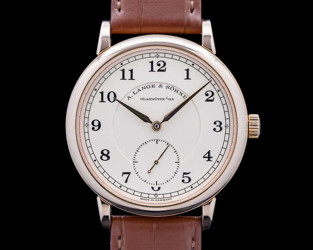 A. Lange and Sohne 236.050 1815 "200th Anniversary" 18K Honey Gold Silver Dial