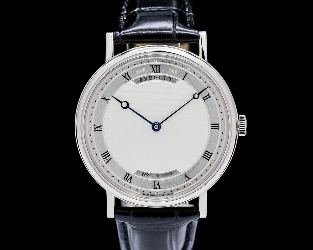 Breguet 5157BB Classique 18K White Gold Silver Dial