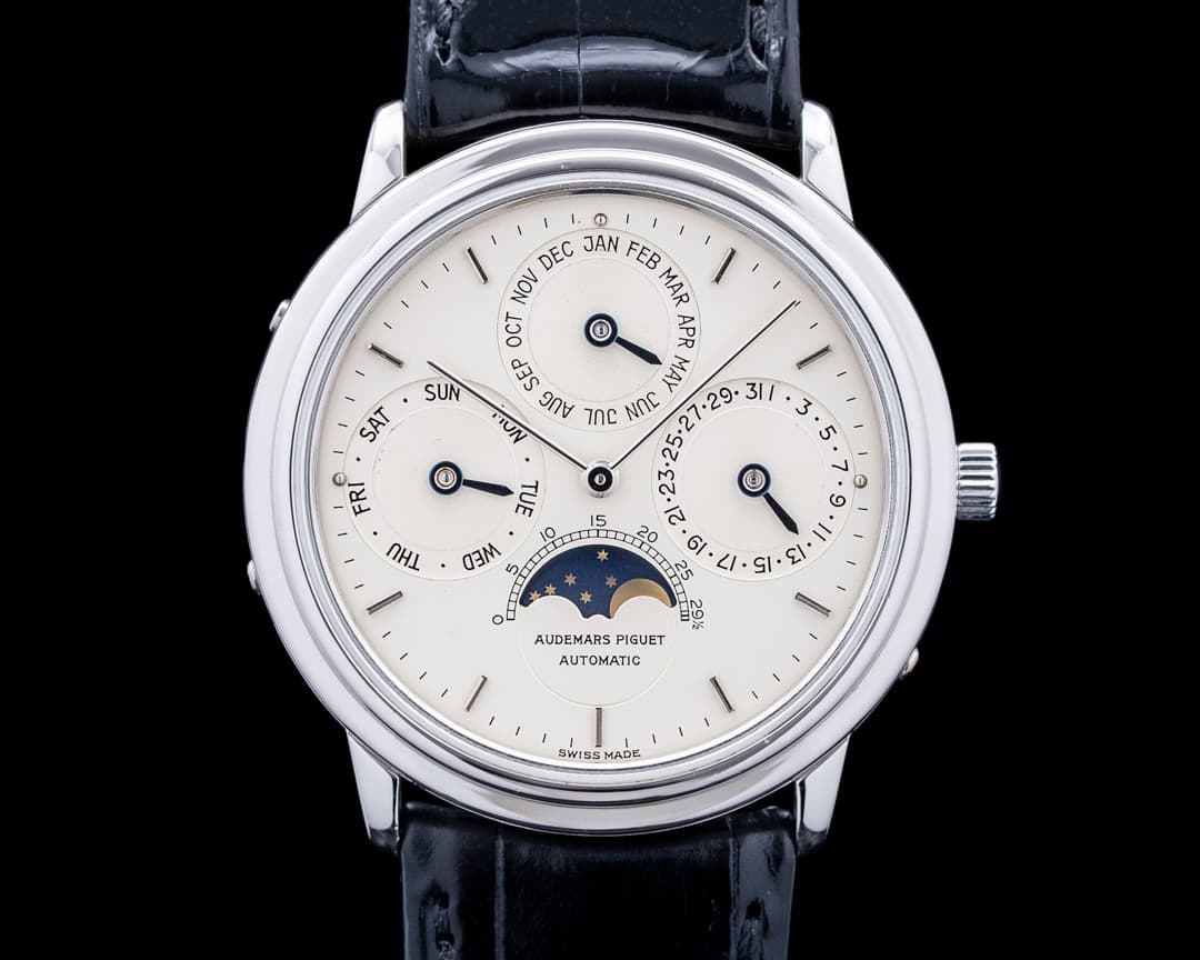 Audemars Piguet 25548PT Quantieme Perpetual Calendar Platinum Silver Dial