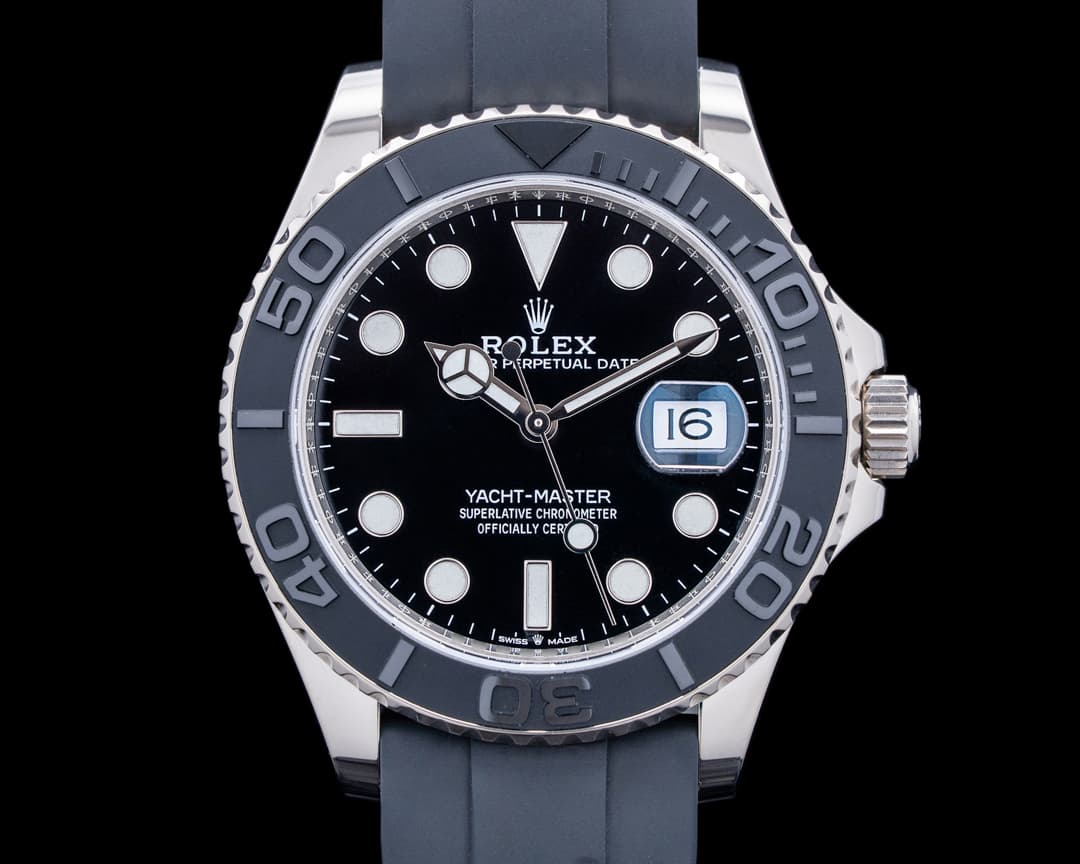Image of Rolex 226659 Yacht-Master 18K White Gold Black Dial