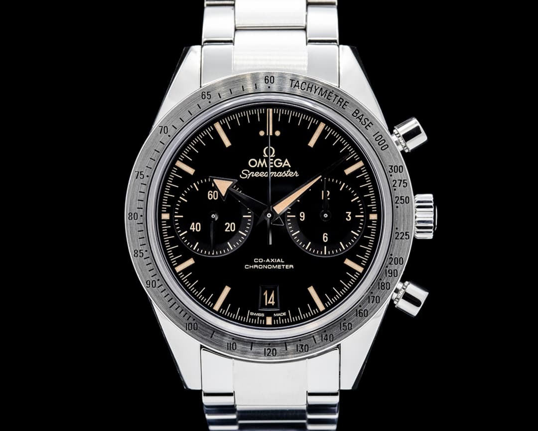 Image of Omega Speedmaster 57 SS Black Dial