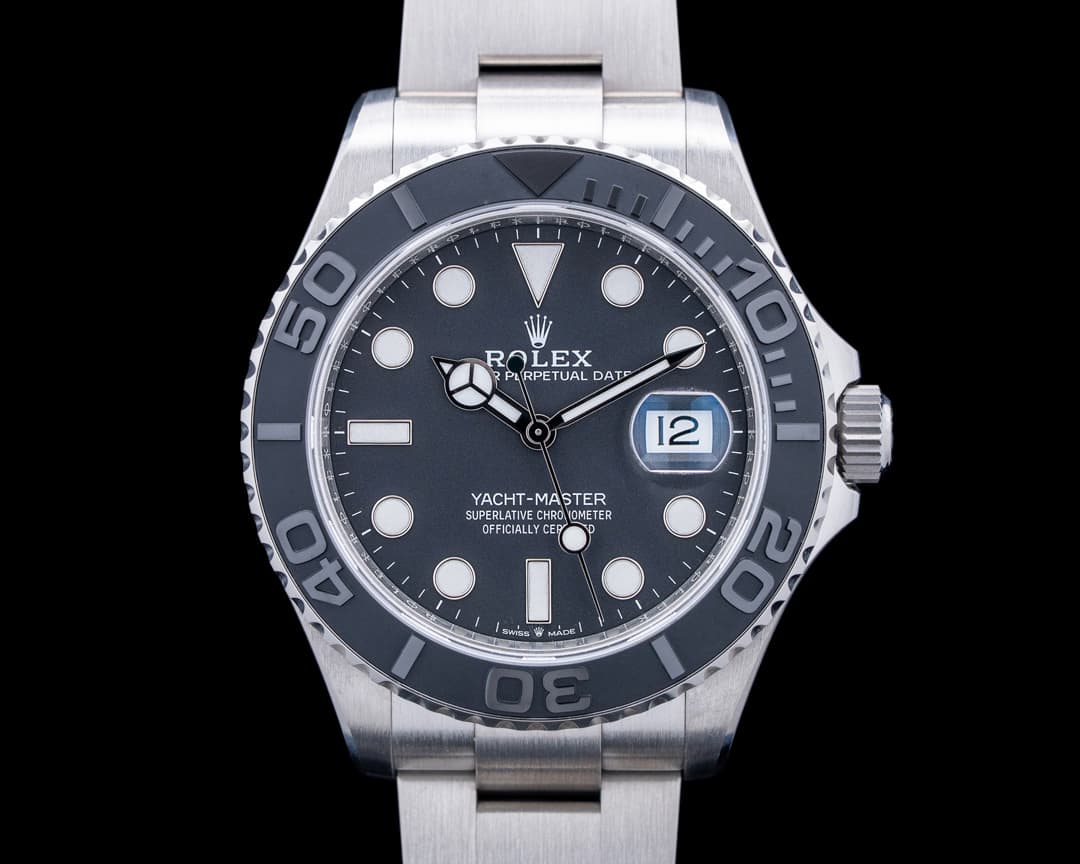 Image of Rolex 226627 Yacht-Master 42 RLX Titanium Intense Black Dial 2025
