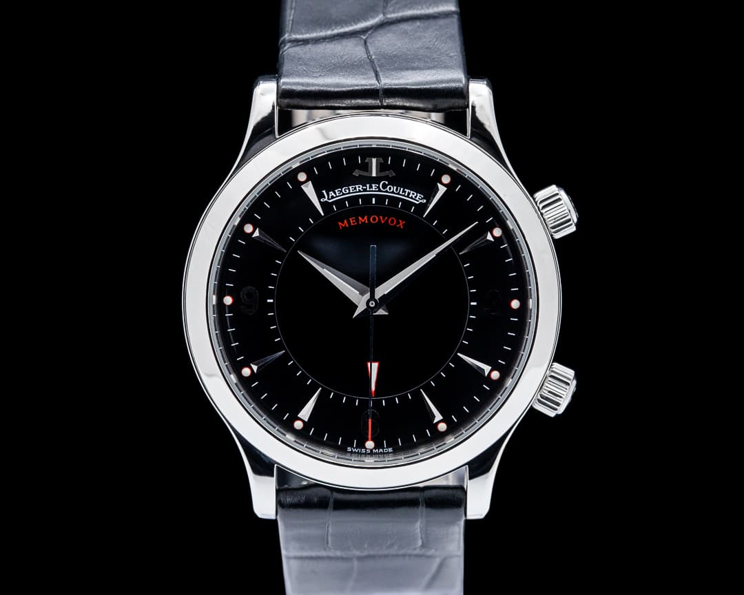 Jaeger LeCoultre Q1448470 Master Memovox SS Black Dial