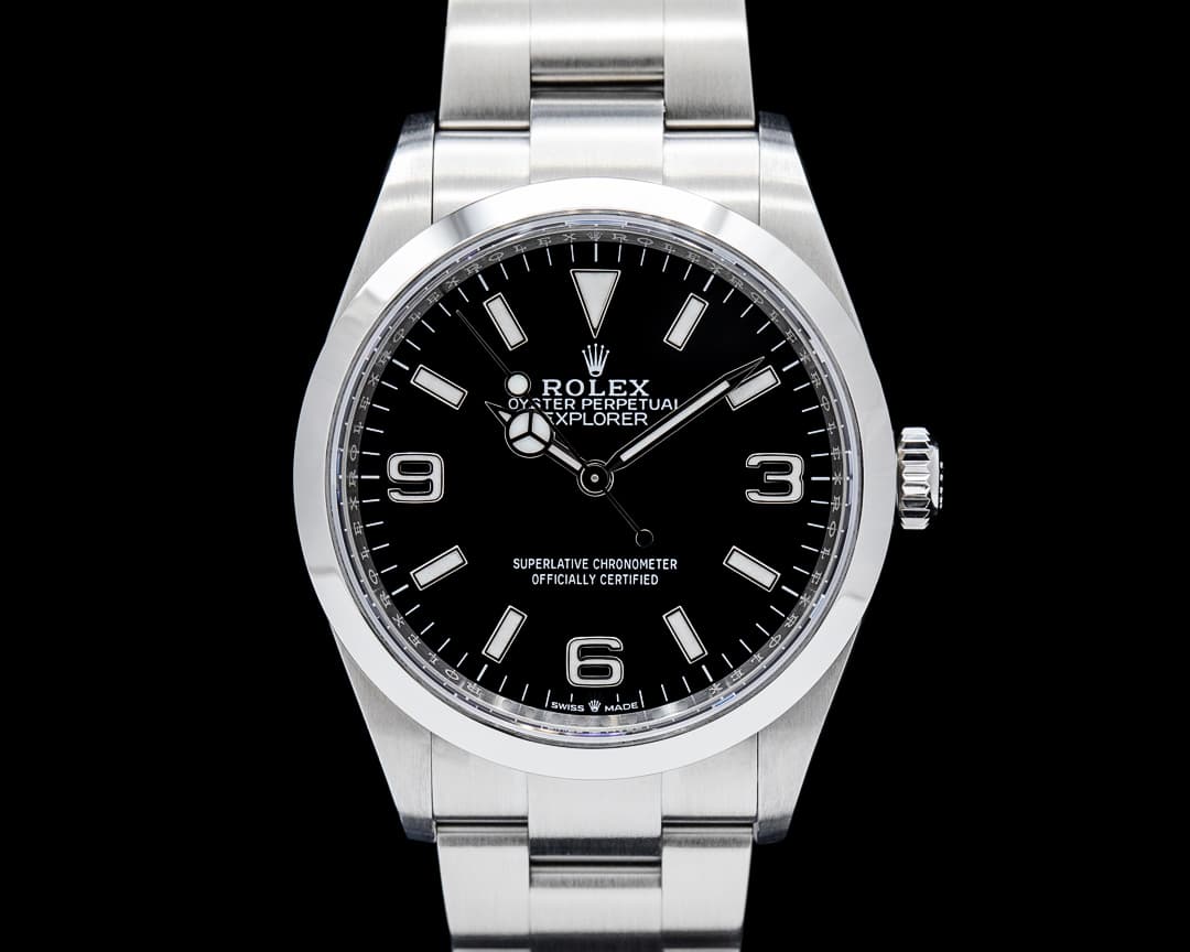 Image of Rolex 124270 Explorer 36MM SS Black Dial