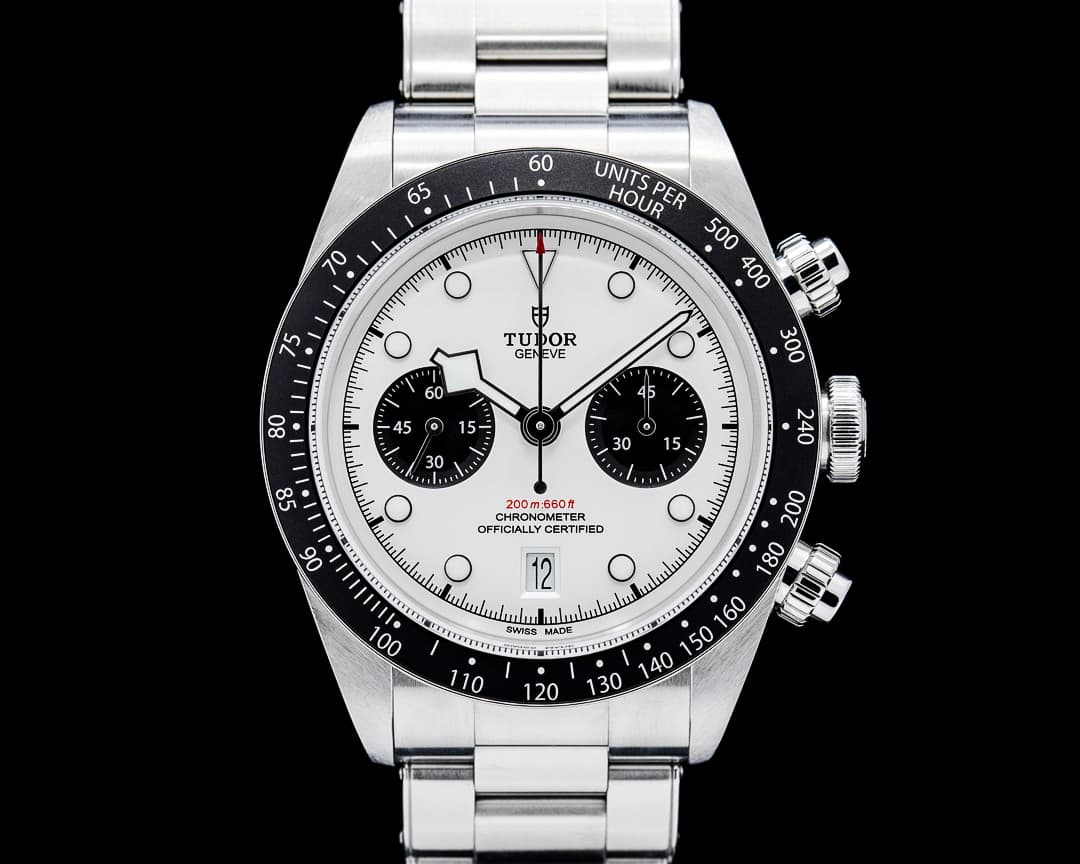 Image of Tudor 79360N Black Bay Chronograph SS Silver Dial 2025