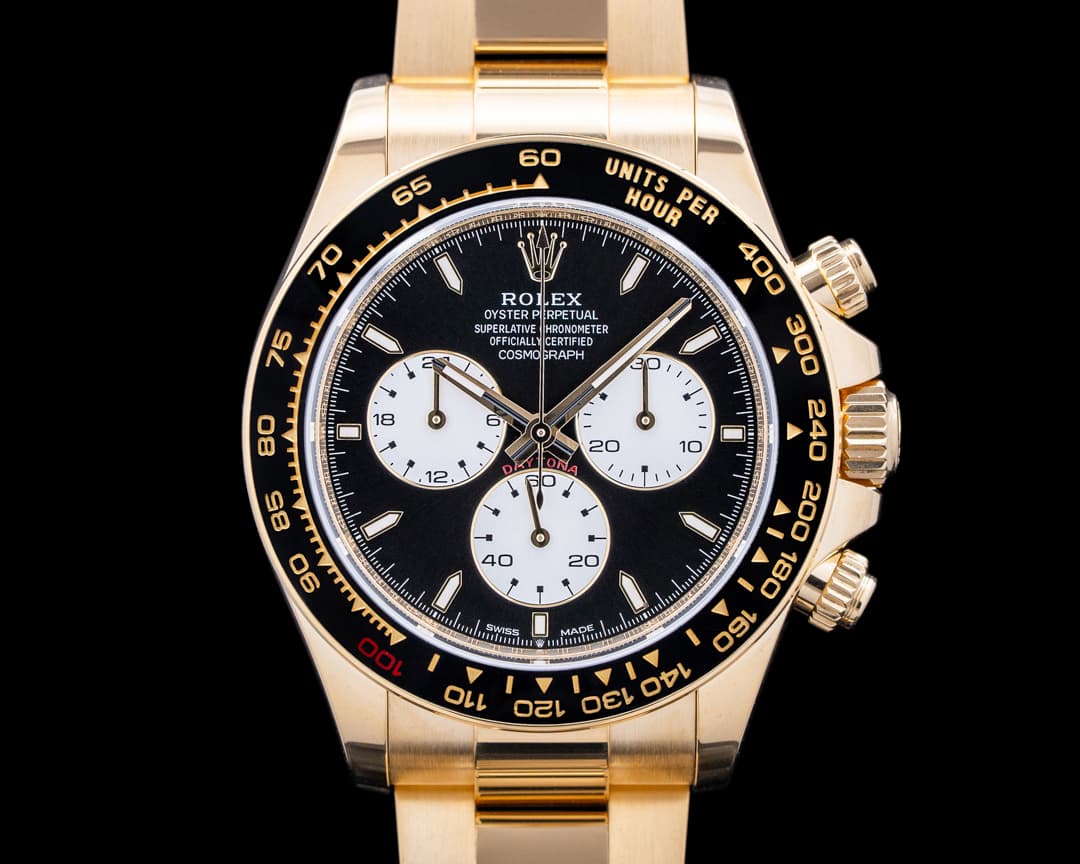 Image of Rolex 126528LN Daytona "Le Mans" 18K Yellow Gold Black Dial 2025