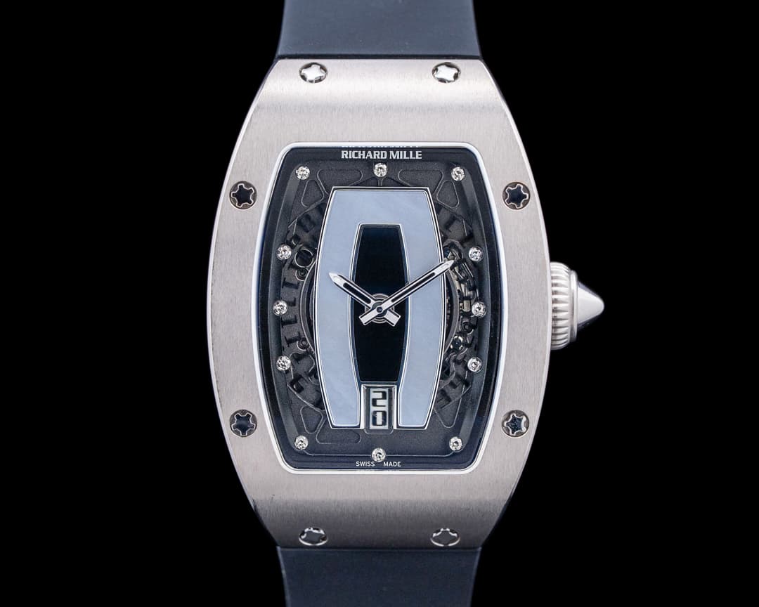 Image of Richard Mille RM007 18K White Gold Mother of Pearl Diamond Dial 2026