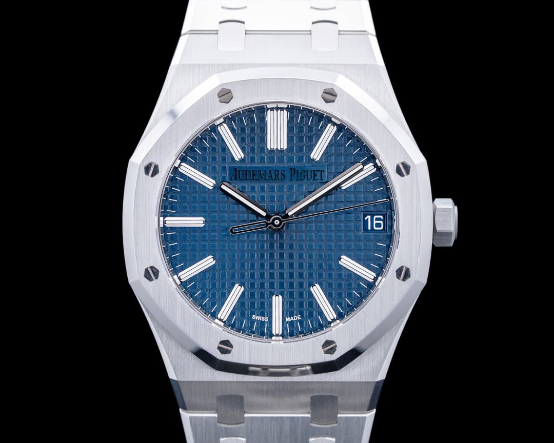 Image of Audemars Piguet 15510ST Royal Oak 41MM SS Blue Dial